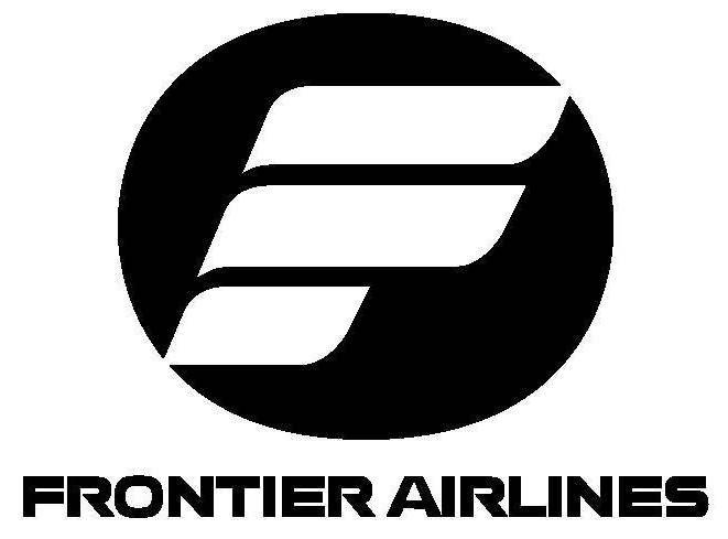Black Airline Logo - Old Frontier Airlines Collection