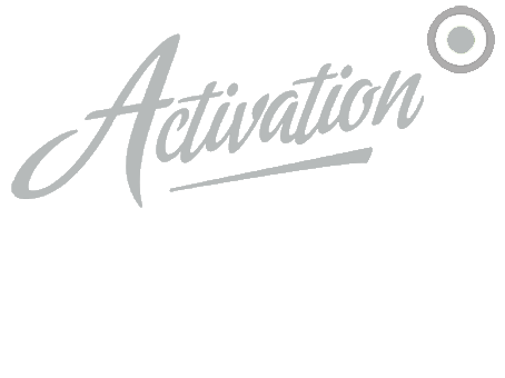 Grey Digital Logo - Activation Digital logo - From The Hip Video Production