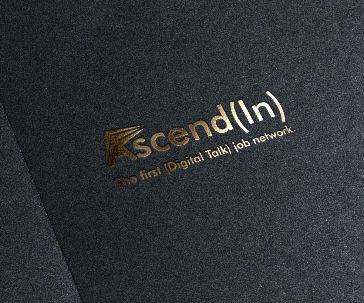 Grey Digital Logo - Serious, Masculine, Digital Logo Design for Ascend(In) - The first ...