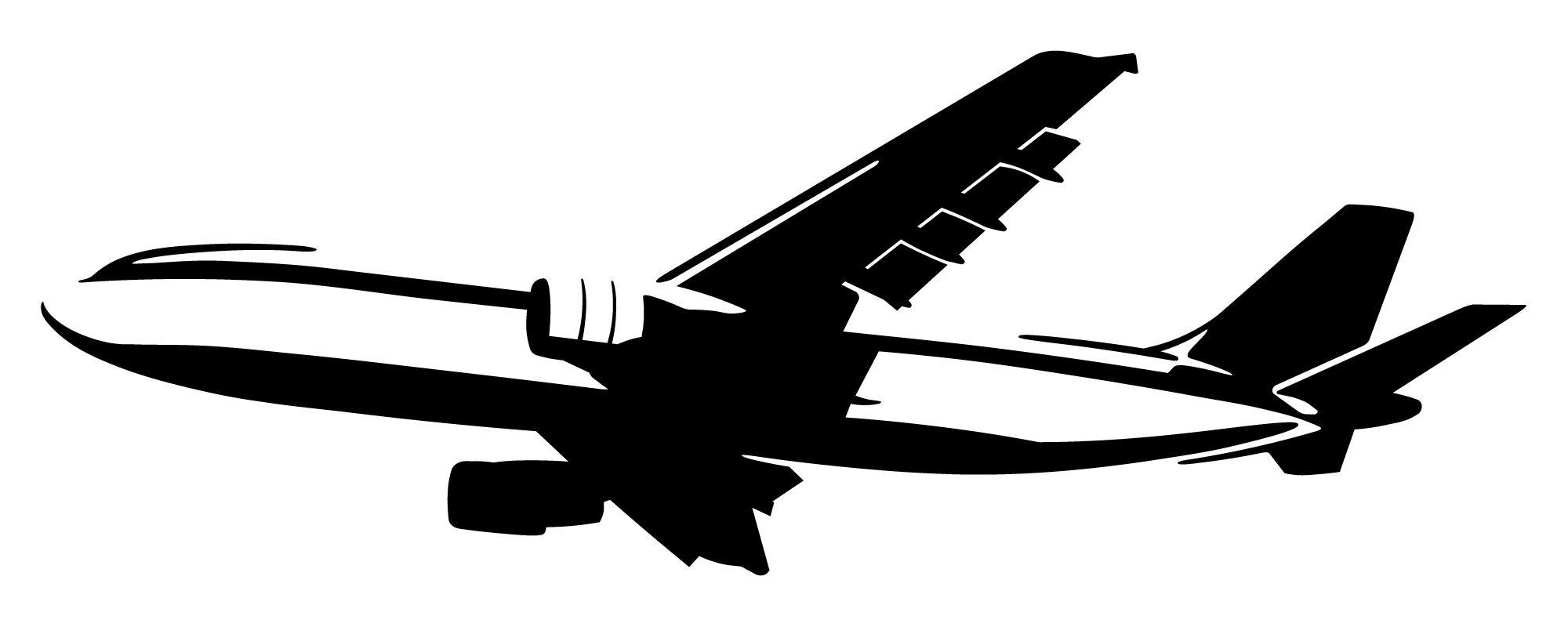 Black Airline Logo - Free Aeroplane Logo, Download Free Clip Art, Free Clip Art