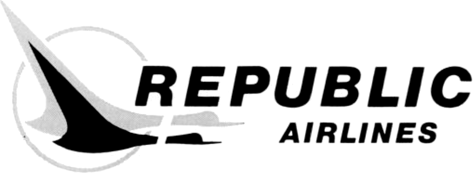 Black Airline Logo - Republic Airlines