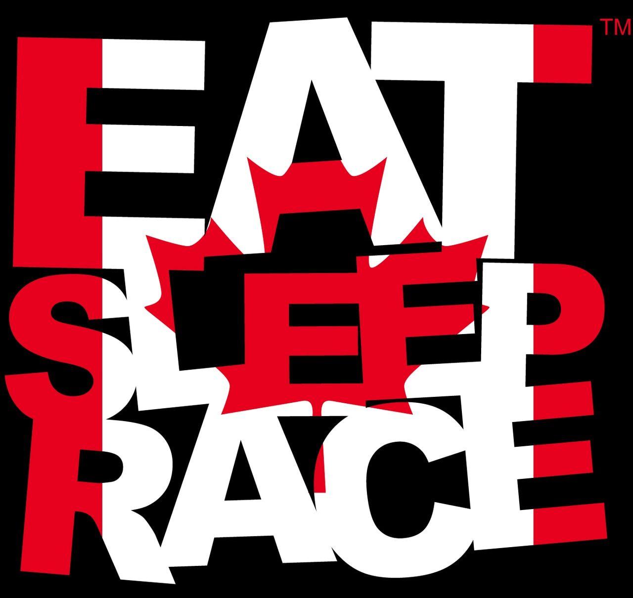 Vinyl Racing Logo - Logo Vinyl Decal. Canada Sleep Race Lifestyle Apparel
