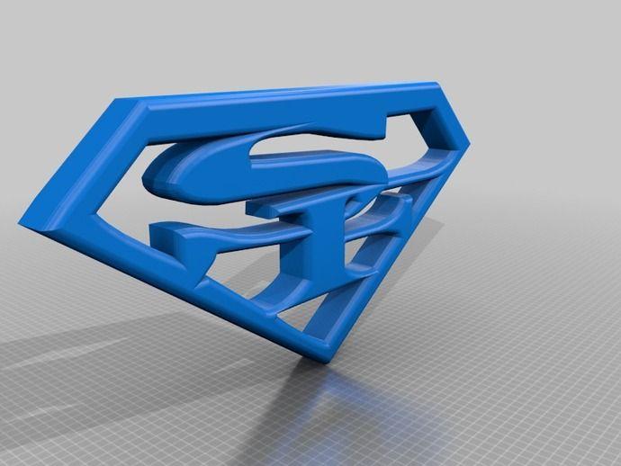 49ers Superman Logo - 49ers superman logo by gvigil90 - Thingiverse