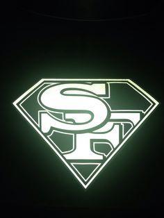 49ers Superman Logo - Best NINERS image. Nfl football, National football league