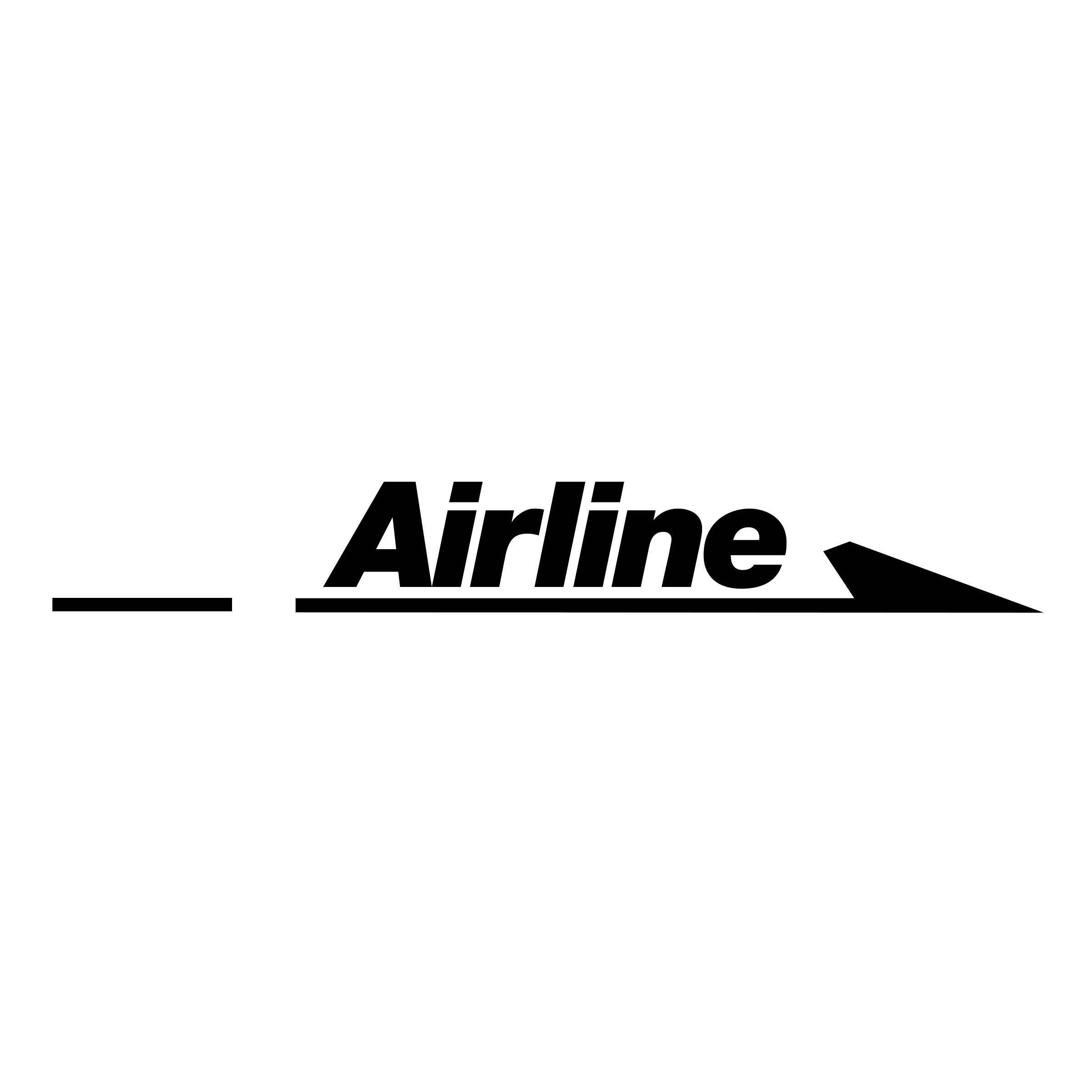 Black Airline Logo - City Airline Logo PNG Transparent & SVG Vector - Freebie Supply