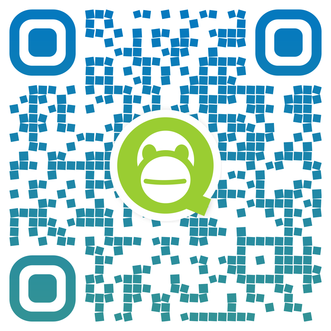 Like Us On Facebook Official Logo - QRCode Monkey - The free QR Code Generator to create custom QR Codes ...