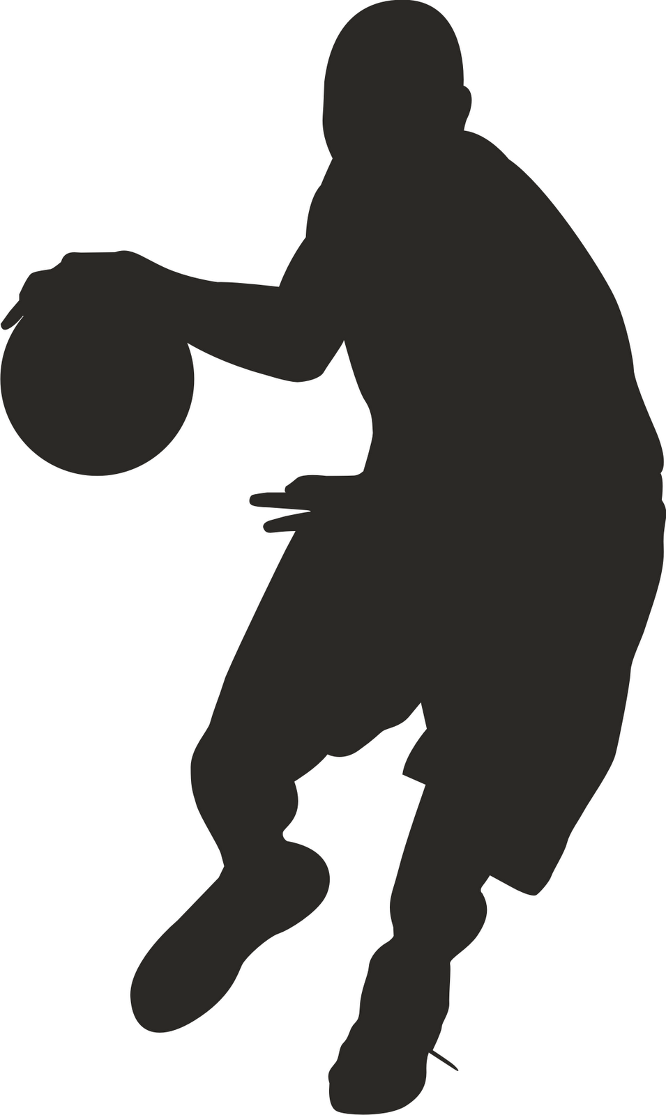 Basketball Player Logo - Basketball Player Clipart