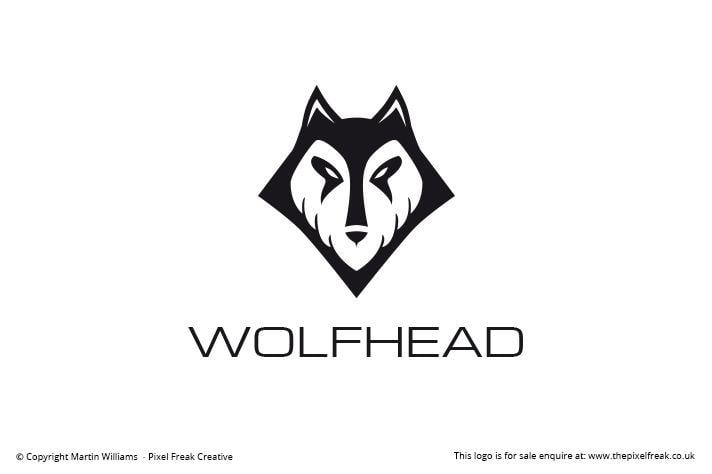 Wolf Head Logo - Wolf Head Logo *Sold*