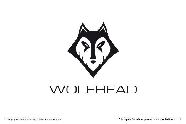 Wolf Head Logo - Wolf Head Logo *Sold*