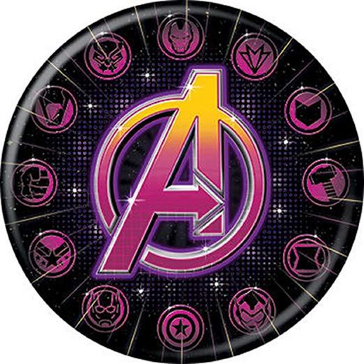 Avengers Logo - Amazon.com: Avengers Logo character Logos - Marvel Comics - Pinback ...