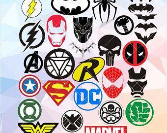 Marvel Character Logo - Marvel svg | Etsy