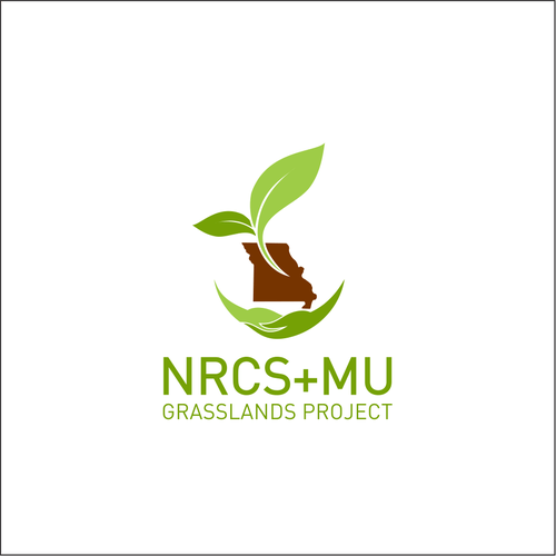 NRCS Logo - NRCS + MU Grasslands Project. Logo design contest