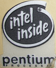 Intel Inside Pentium II Logo - Pentium