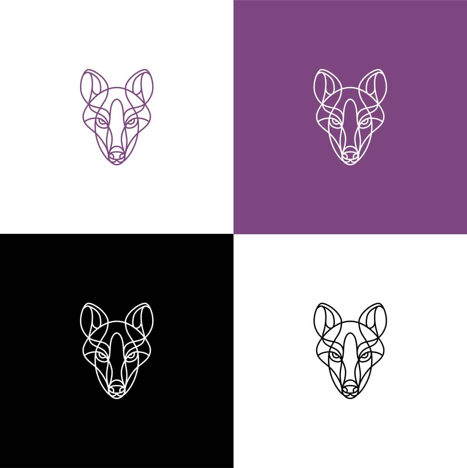Wolf Head Logo - Purchase The Wolf Head Logo Pack | Rebel Ape Marketing