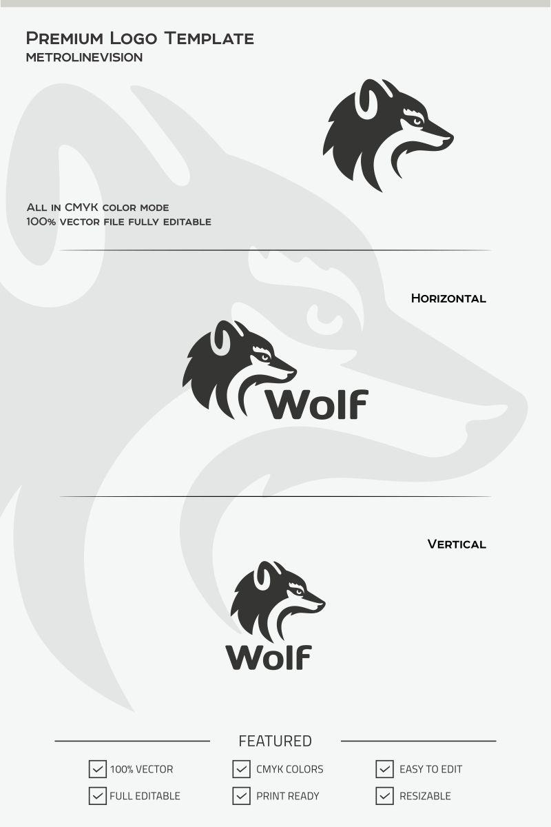 Wolf Head Logo - Wolf Head Logo Template #70078