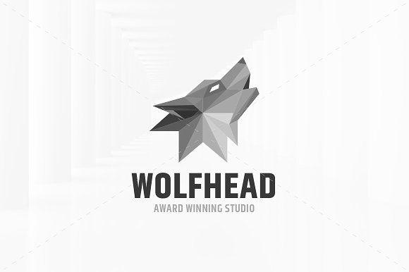 Wolf Head Logo - Wolf Head Logo Template Logo Templates Creative Market