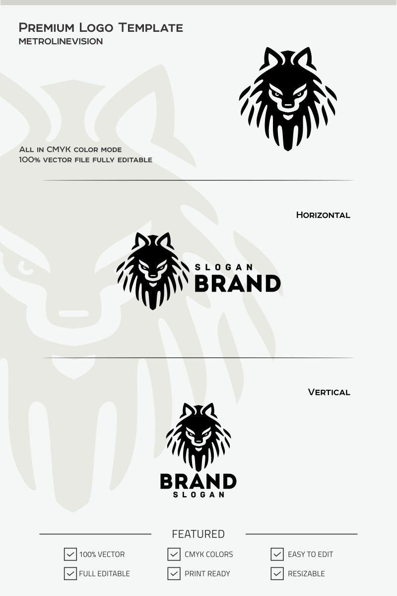 Wolf Head Logo - Wolf Head Logo Template #69748