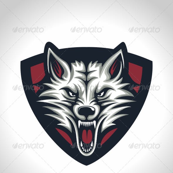 Wolf Head Logo - Wolf Head Logo Graphics, Designs & Templates from GraphicRiver