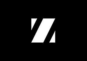 Black and White Z Logo - Letter Z. Odd
