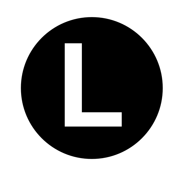 Black and White Z Logo - White Letter L Clip Art clip art online