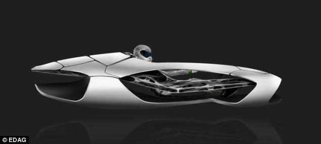 Futuristic Car Logo - EDAG, The 3D Printed Car Body Inspired By A Turtle Shell. Daily