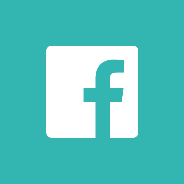 Turquoise Facebook Logo - Join our community