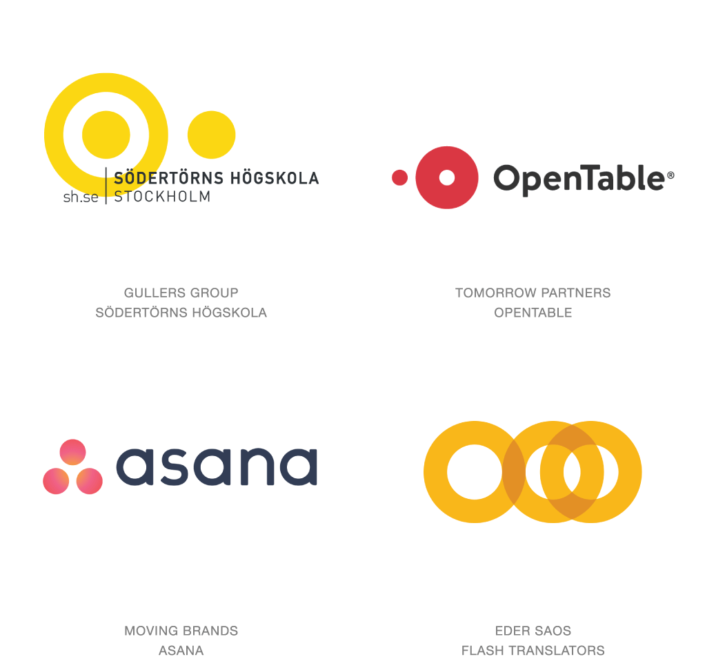 Orange Dots in a Circle Logo - Logo Trends