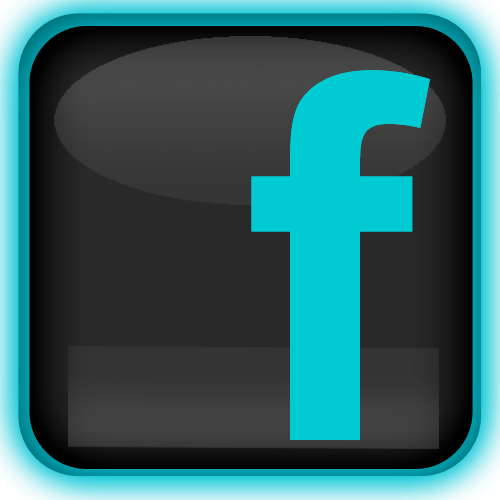 Turquoise Facebook Logo - Vnod Studio: Photoshop | Facebook logo remake