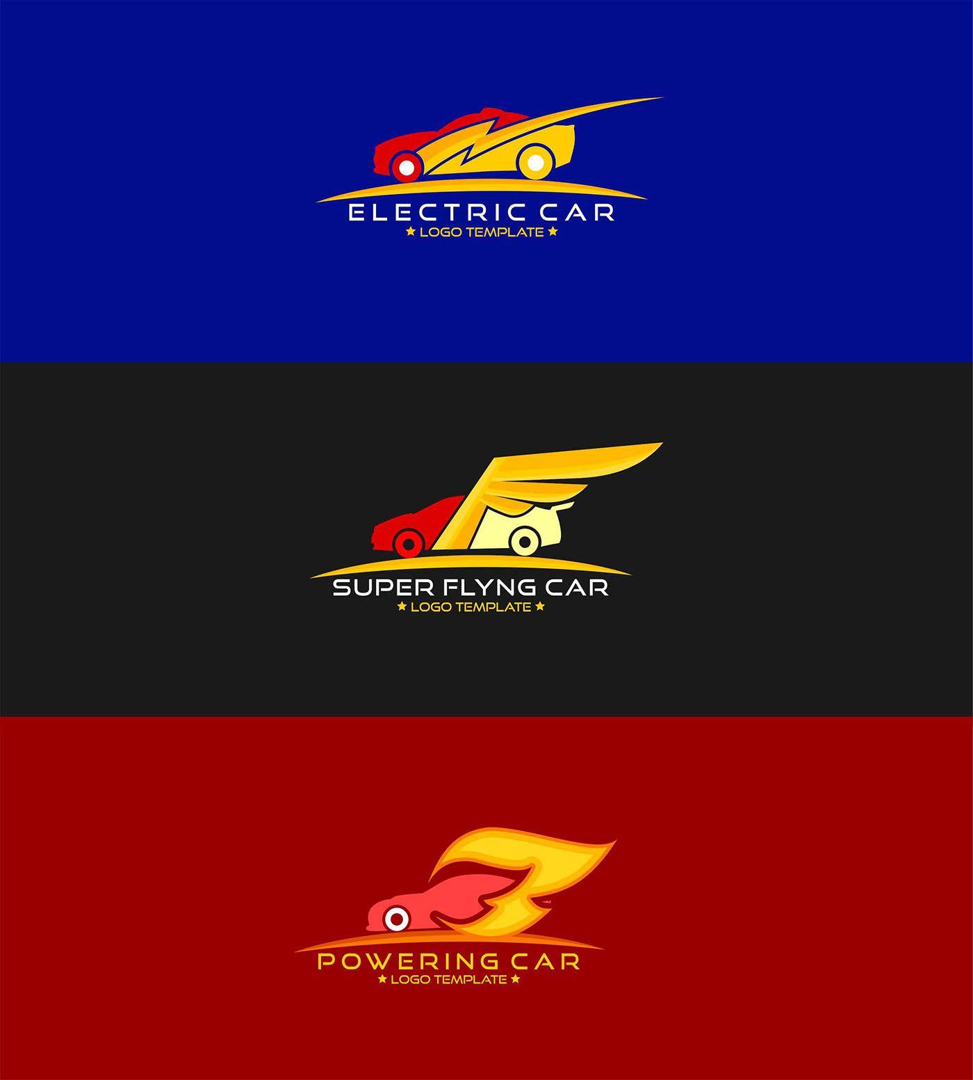 Futuristic Car Logo - Car Logo Variation Vector