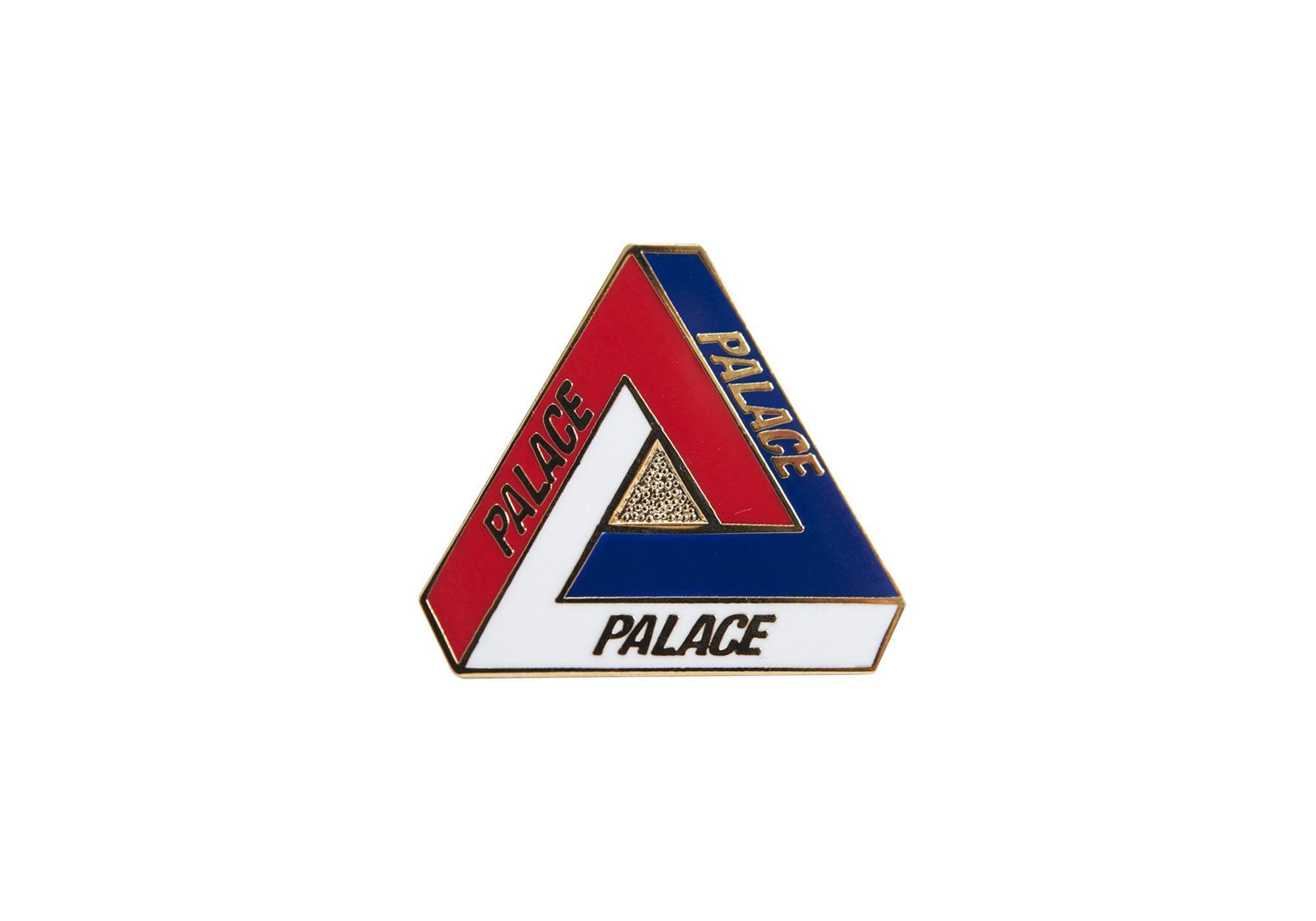 Palace Skateboards Logo - Very Goods. TRI FERG PIN BADGE BRIT