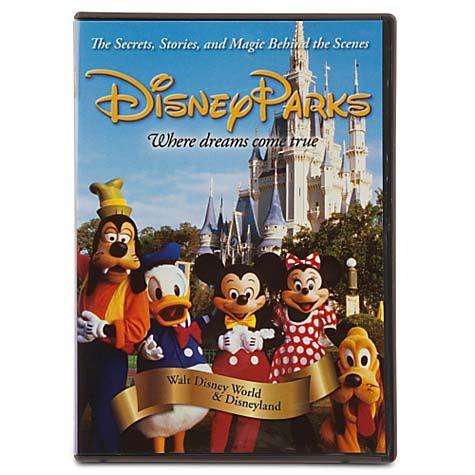 Walt Disney DVD Logo - Disney DVD Parks Where Dreams Come True