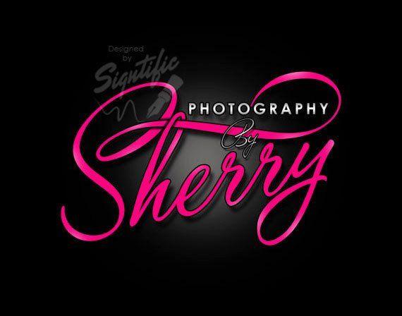 Custom Photography Logo - Girly Photography Logo, Custom Photographer Name Logo, Name