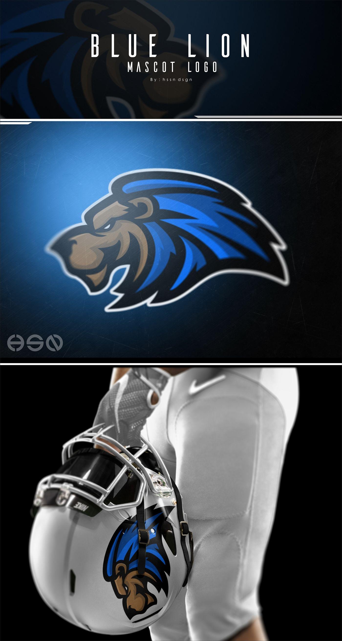 Blue Lion Sports Logo - BLUE LION eSports / Sports Mascot Logo ( UP FOR GRAB! ) on Behance