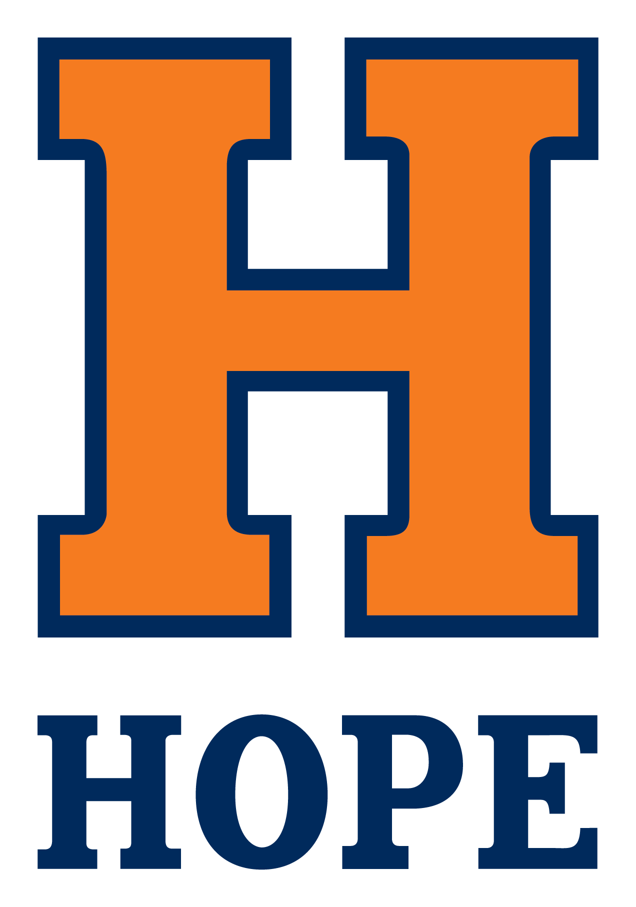 H College Logo - Downloadable Athletics Logos | Hope College