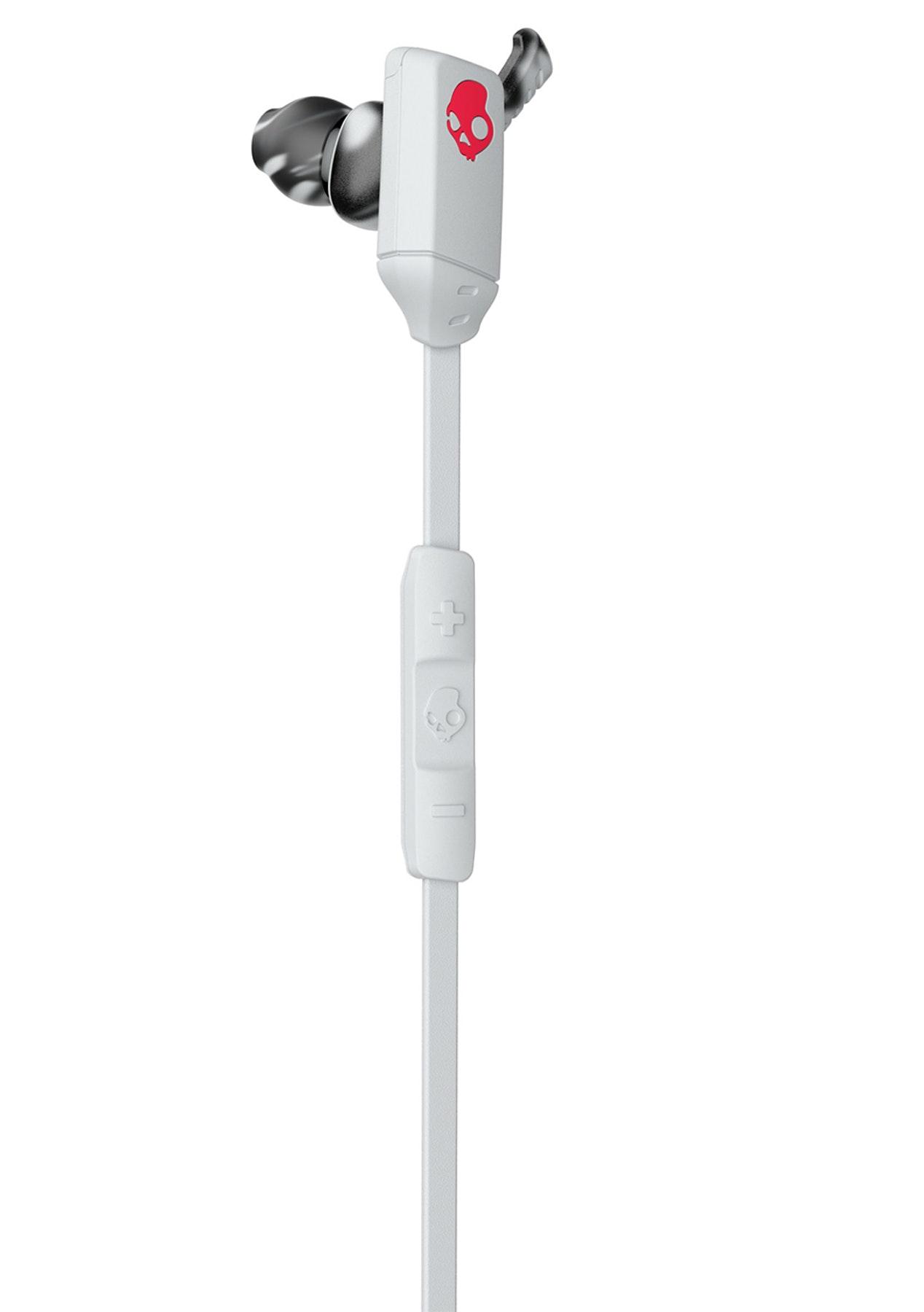 Gray and Red Swirl Logo - Skullcandy XTfree Sport Performance In-Ear Bluetooth Headphones ...