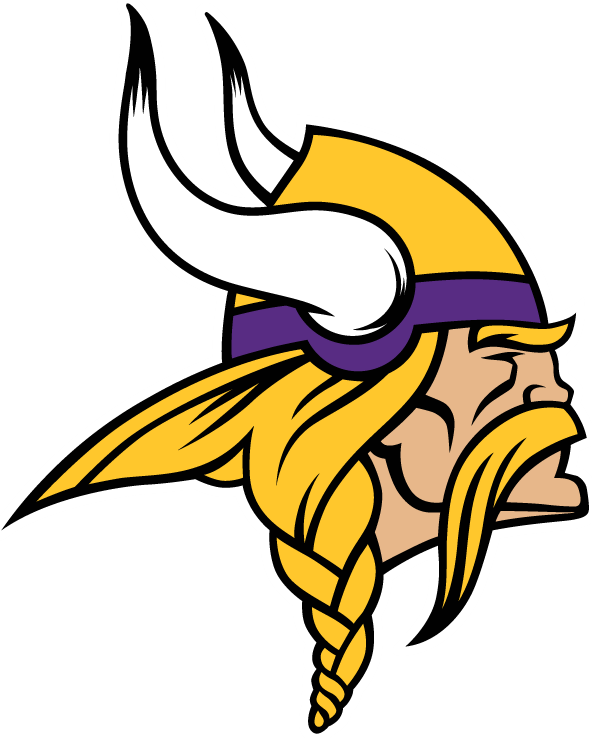 Yellow Sports Logo - Minnesota Vikings Primary Logo - National Football League (NFL ...
