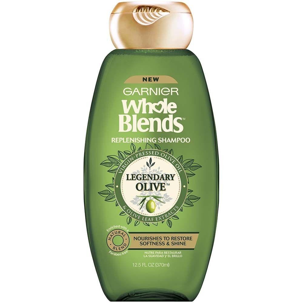 Shampoo Olive Logo - Whole Blends Replenishing Shampoo With Virgin Pressed Olive Oil