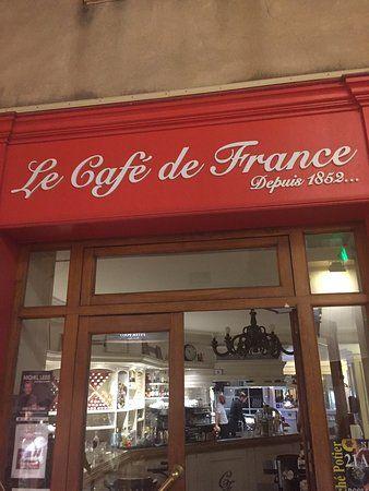 French Restaurants Le Cafee Logo - Le Cafe de France, Grimaud - Restaurant Reviews, Phone Number ...