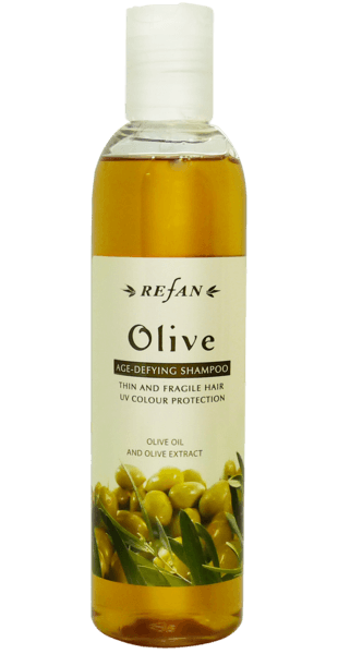 Shampoo Olive Logo - Age-defying shampoo - Refan