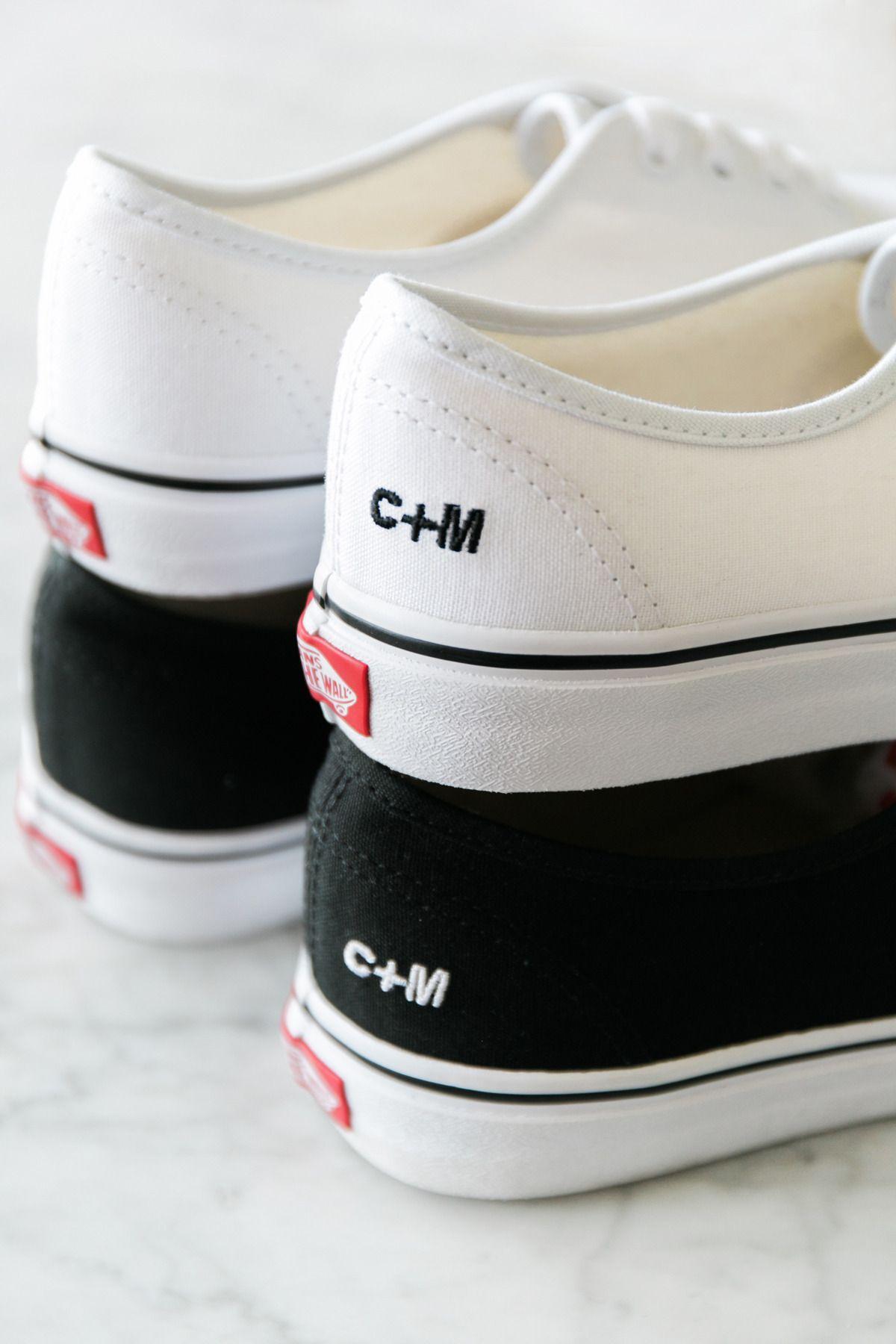 Vans Heel Logo - Wear your heart on your heels. Customize your Vans with embroidery