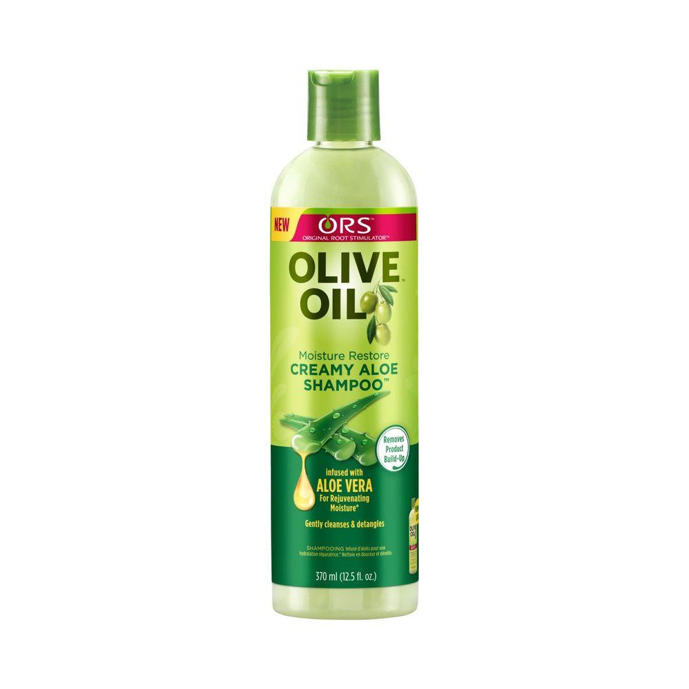 Shampoo Olive Logo - Organic Root Stimulator Creamy Aloe Shampoo