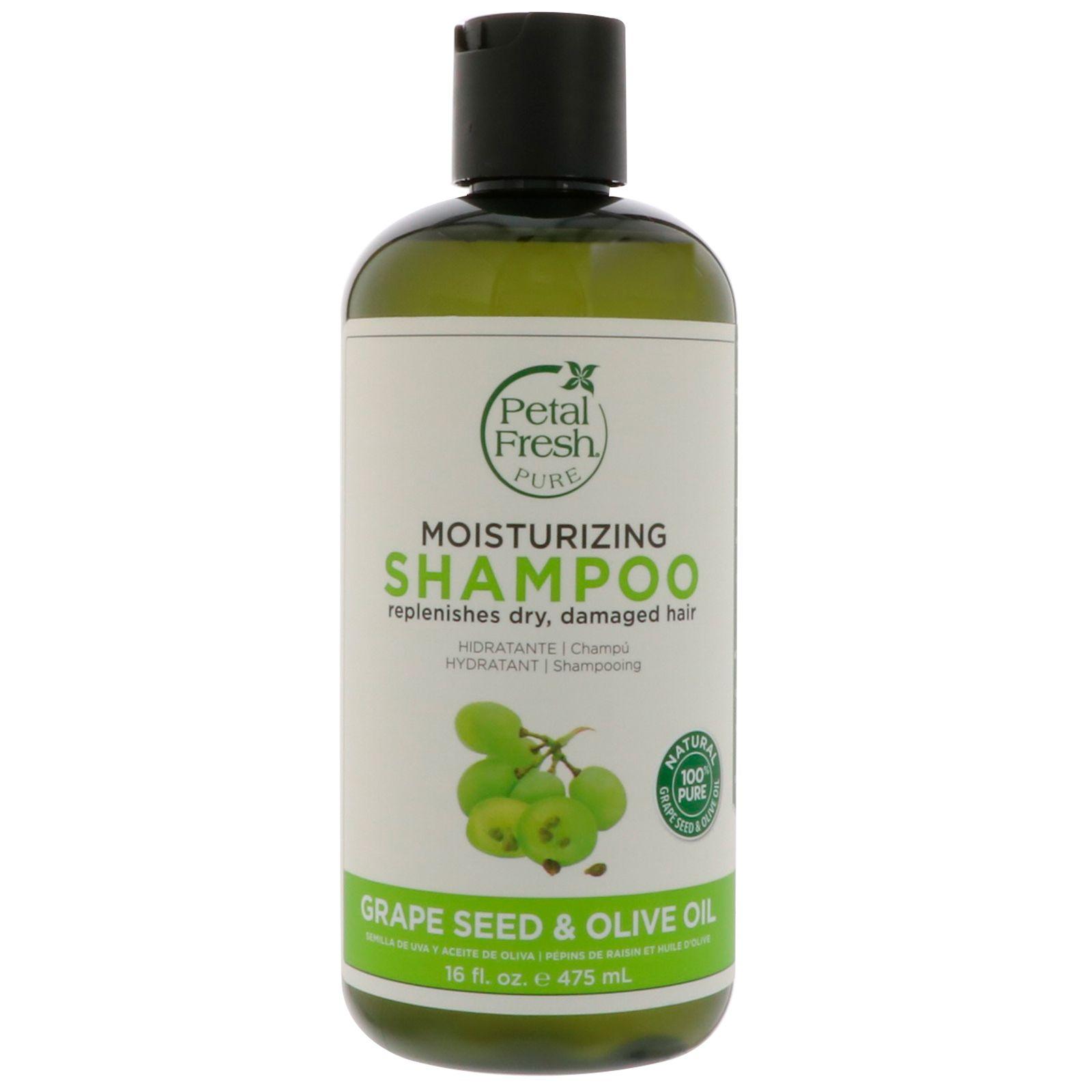 Shampoo Olive Logo - Petal Fresh, Pure, Age-Defying Shampoo, Grape Seed & Olive Oil, 16 ...