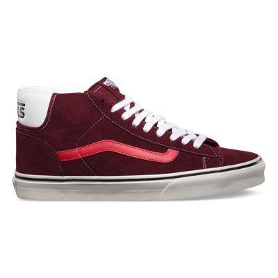 Vans Heel Logo - The Earthtone Suede Mid Skool ' A Mid Top Lace Up Inspired