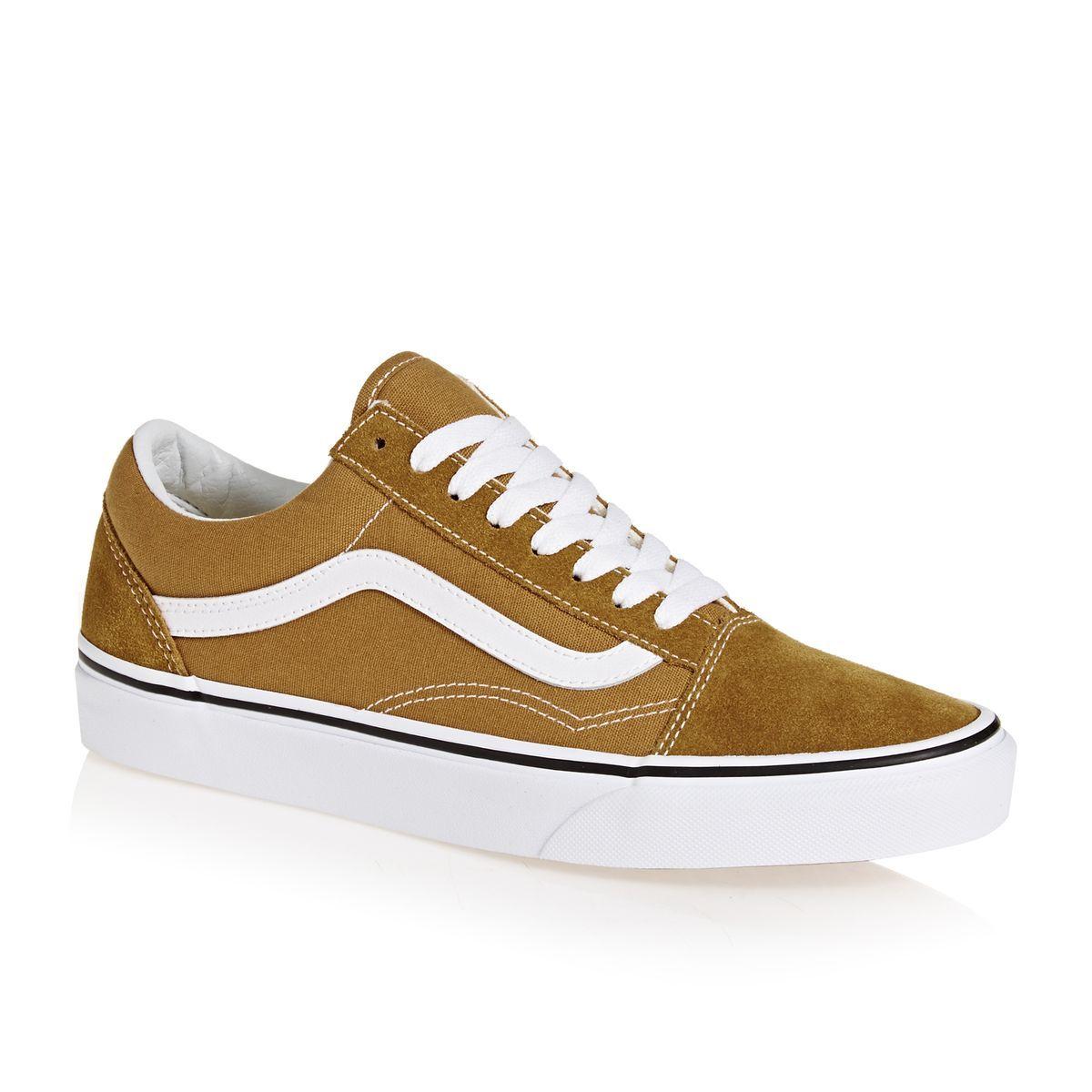 Vans Heel Logo - Vans Shoes - Vans Old Skool Shoes - Cumin True White