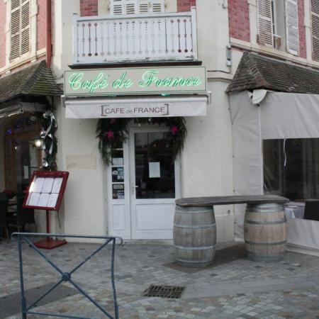 French Restaurants Le Cafee Logo - Le Café De France Of Le Cafe De France, Villers Sur Mer