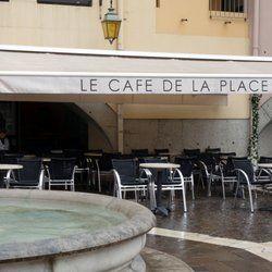 French Restaurants Le Cafee Logo - Le Café de la Place - Restaurants - Place Vendangeurs, Talloires ...