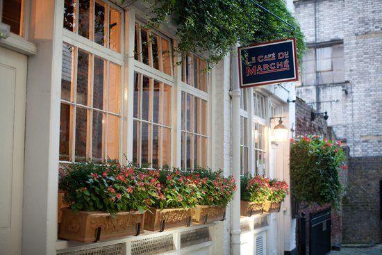 French Restaurants Le Cafee Logo - Nice little French restaurant Cafe du Marche, London Traveller