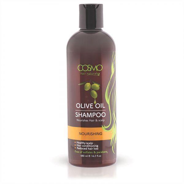 Shampoo Olive Logo - Cosmo Olive Oil All Hair Shampoo for Women, 480 ml