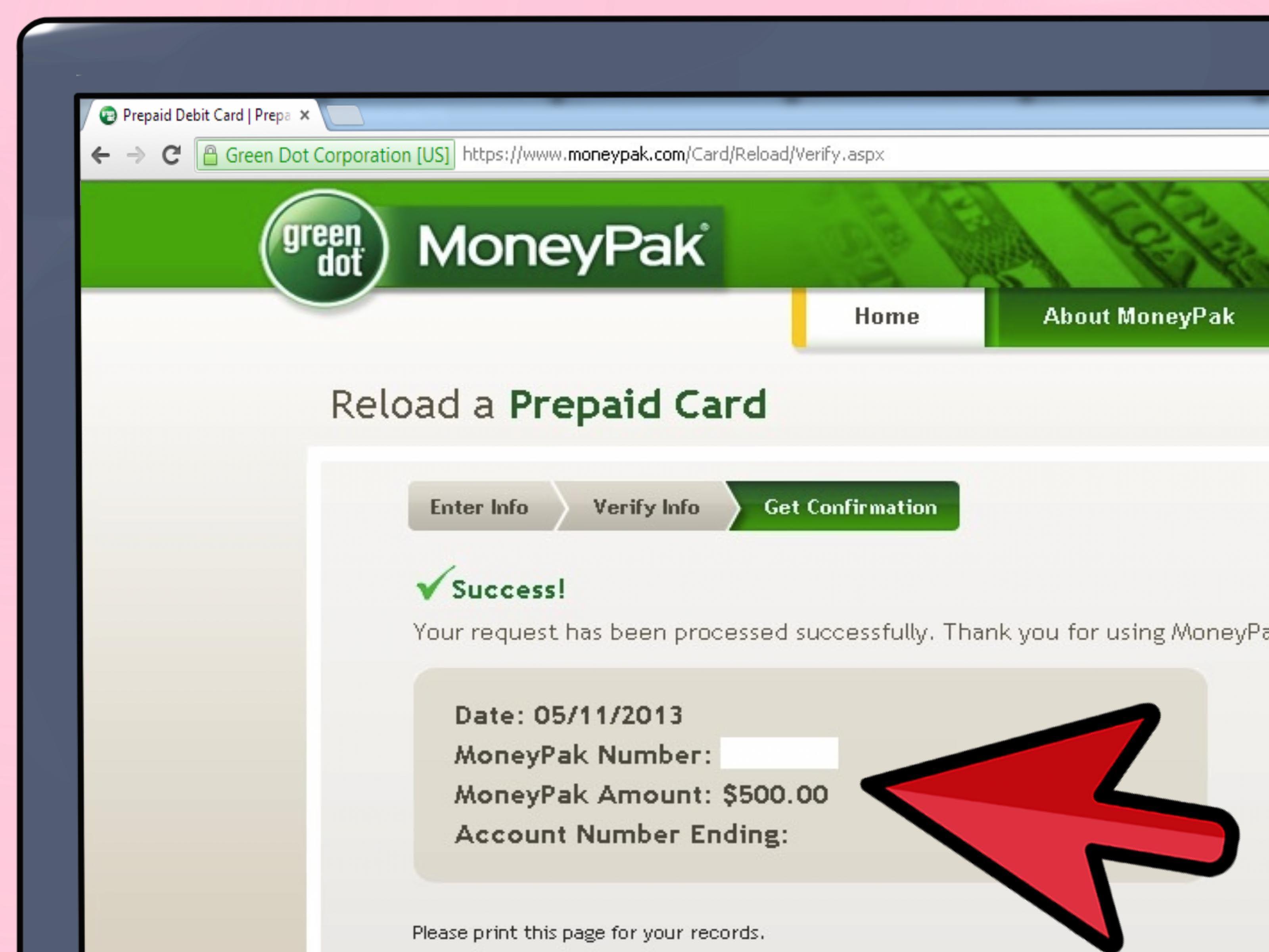 Green Dot MoneyPak Logo - 4 Ways to Check a Balance on Green Dot Card - wikiHow