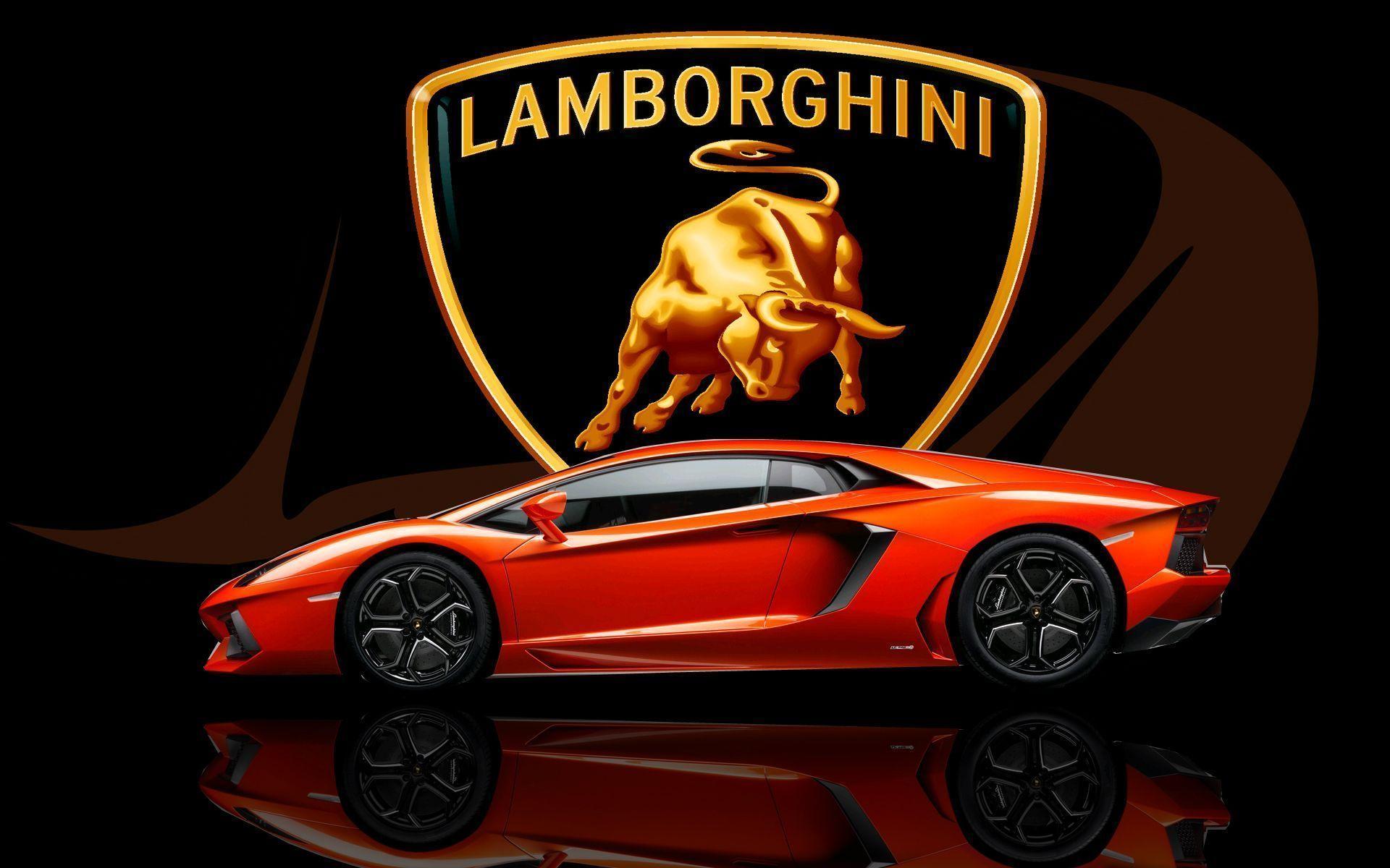 Lambo Car Logo - Lamborghini Logo Wallpapers - Wallpaper Cave